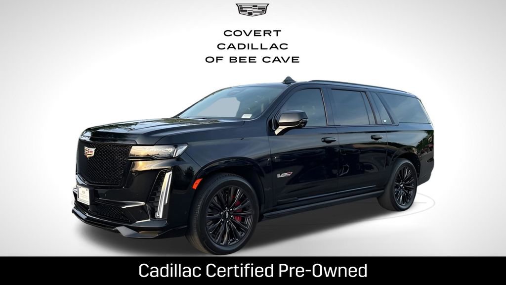 Certified 2023 Cadillac Escalade ESV V w/ LPO, ONYX Package image 4