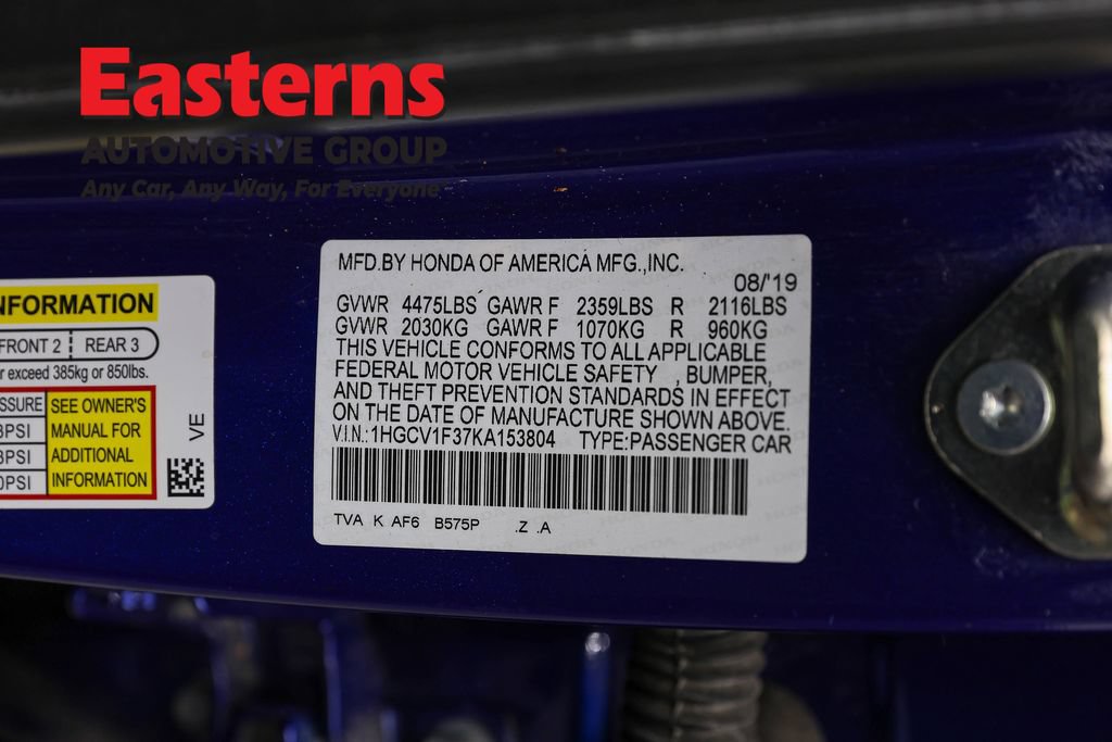 Used 2019 Honda Accord Sport image 34