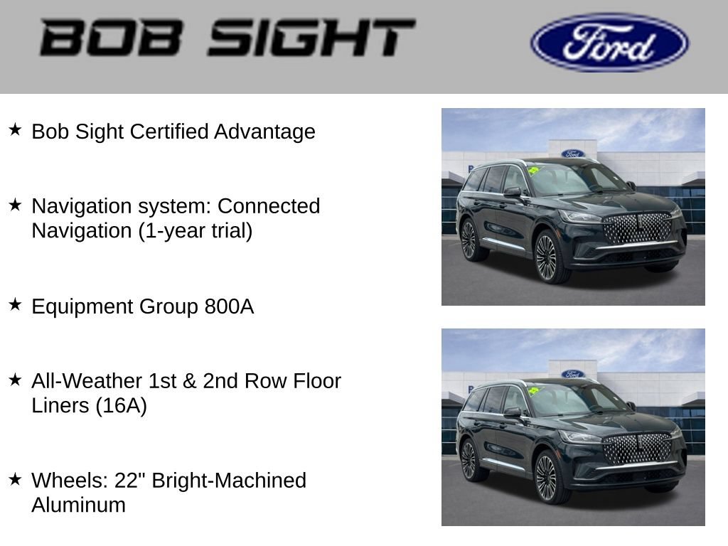 Used 2025 Lincoln Aviator Black Label AWD/4WD video 3