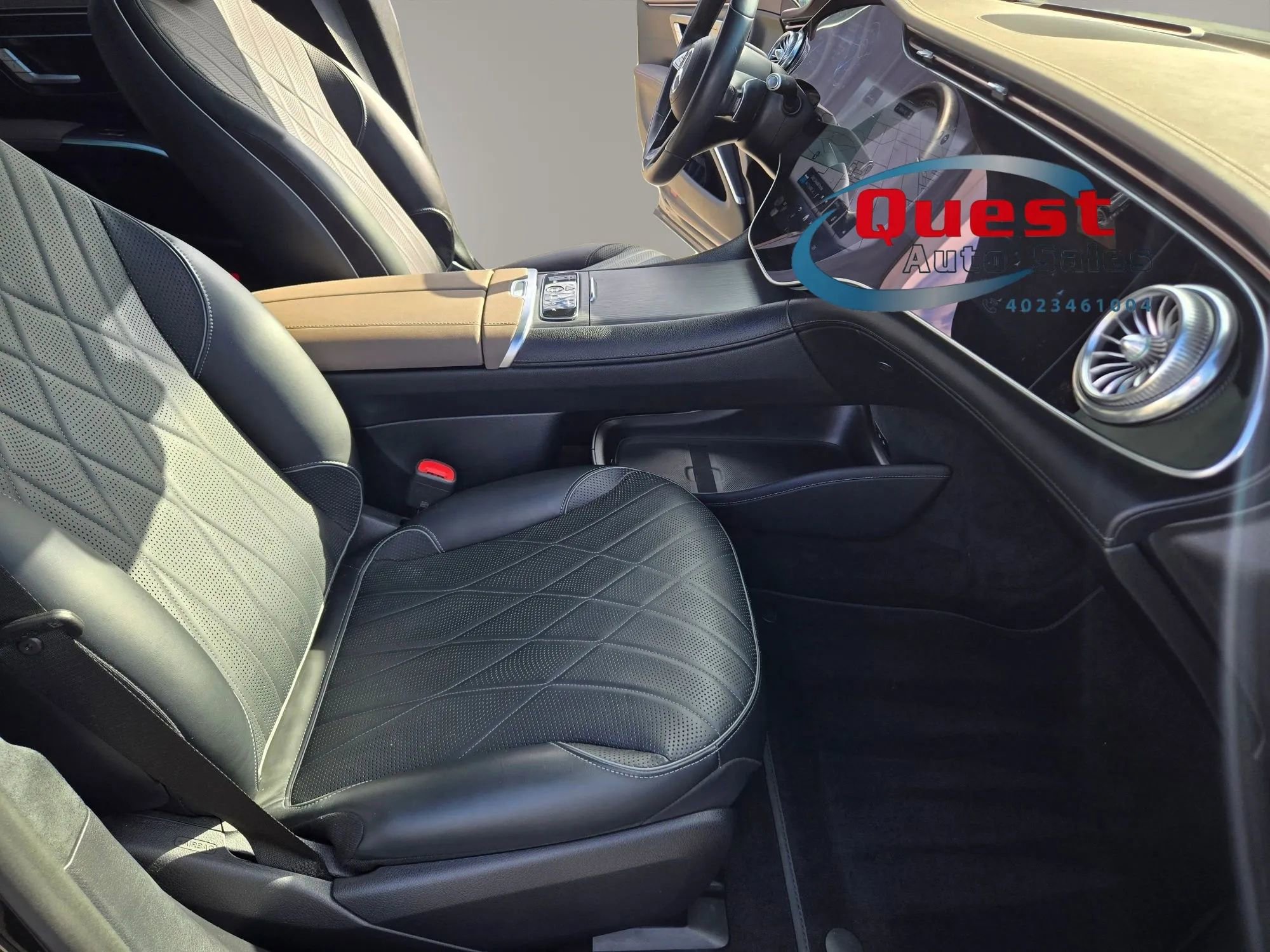 Used 2023 Mercedes-Benz EQS 580 4MATIC Sedan w/ Exclusive Trim Package image 69