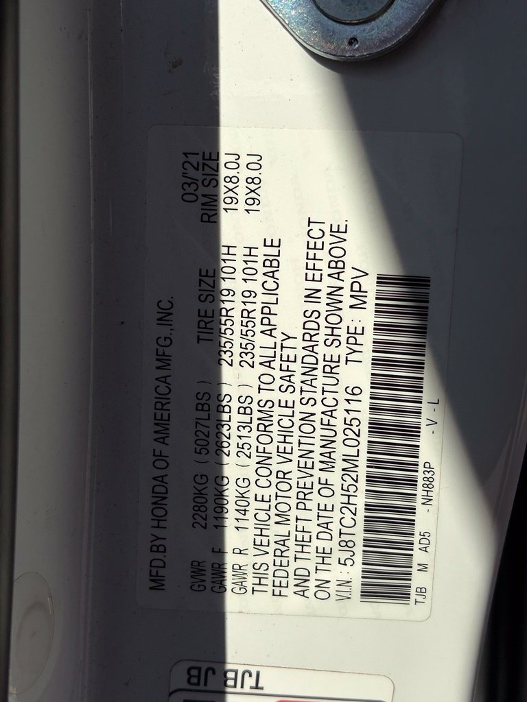 Used 2021 Acura RDX w/ Technology Package AWD/4WD image 17
