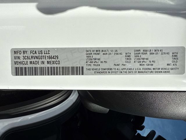 New 2026 RAM ProMaster 1500 FWD image 34