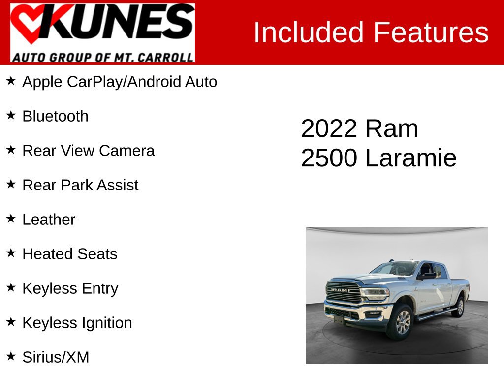 Used 2022 RAM 2500 Laramie AWD/4WD image 3