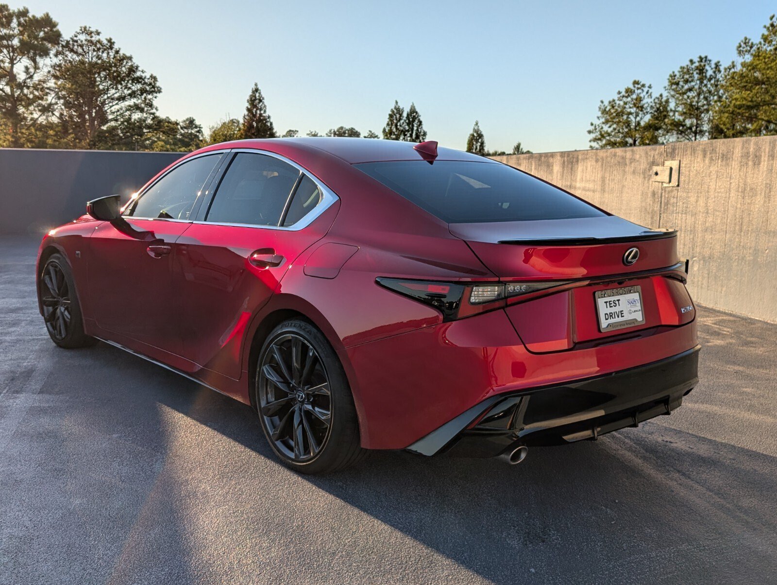 Used 2024 Lexus IS 350 F Sport w/ Accessory Package 2 RWD image 3