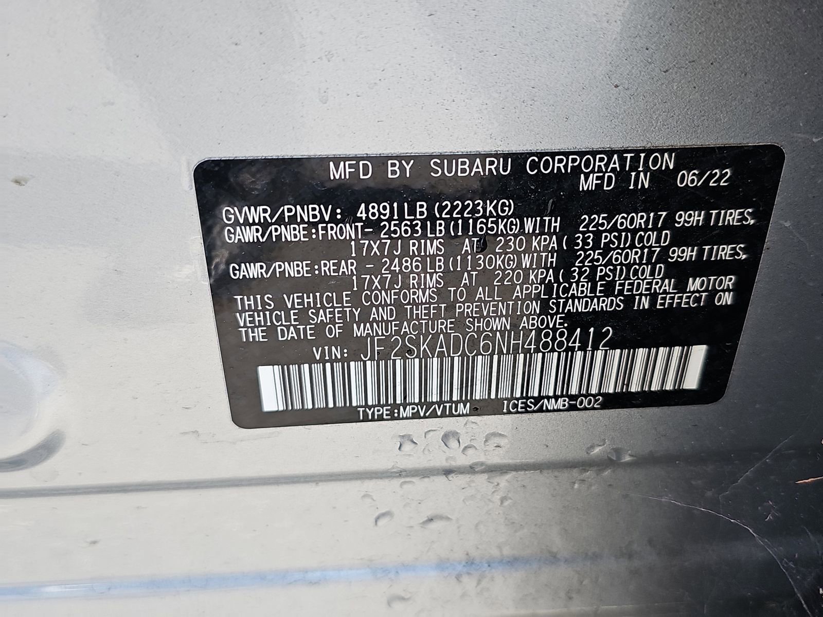 Used 2022 Subaru Forester Premium w/ Popular Package #1 image 16