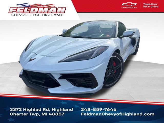 Used 2021 Chevrolet Corvette Stingray Premium Conv w/ Z51 Performance Package RWD image 1