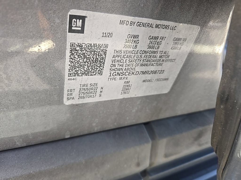 Used 2021 Chevrolet Suburban RST RWD image 23