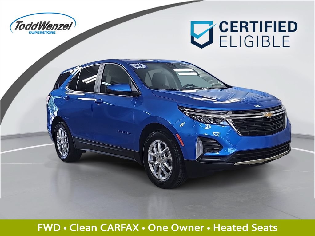 Certified 2024 Chevrolet Equinox LT w/ LPO, Floor Liner Package