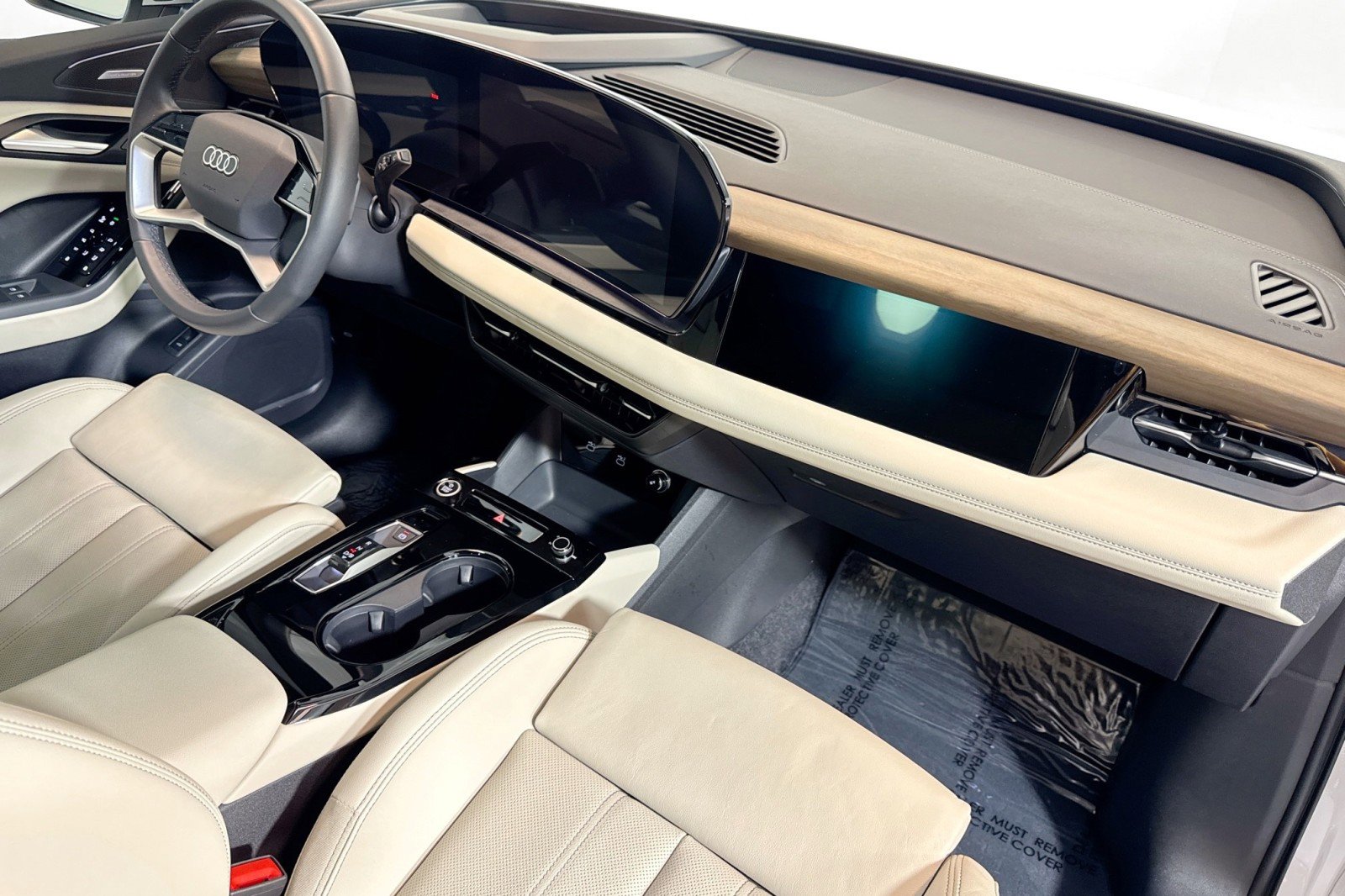 Used 2025 Audi Q6 e-tron Prestige w/ Beige Warm Weather Package image 27