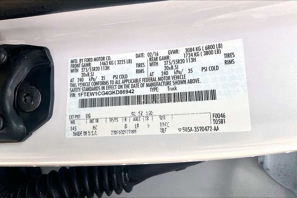 Used 2016 Ford F150 Lariat w/ Equipment Group 502A Luxury image 46