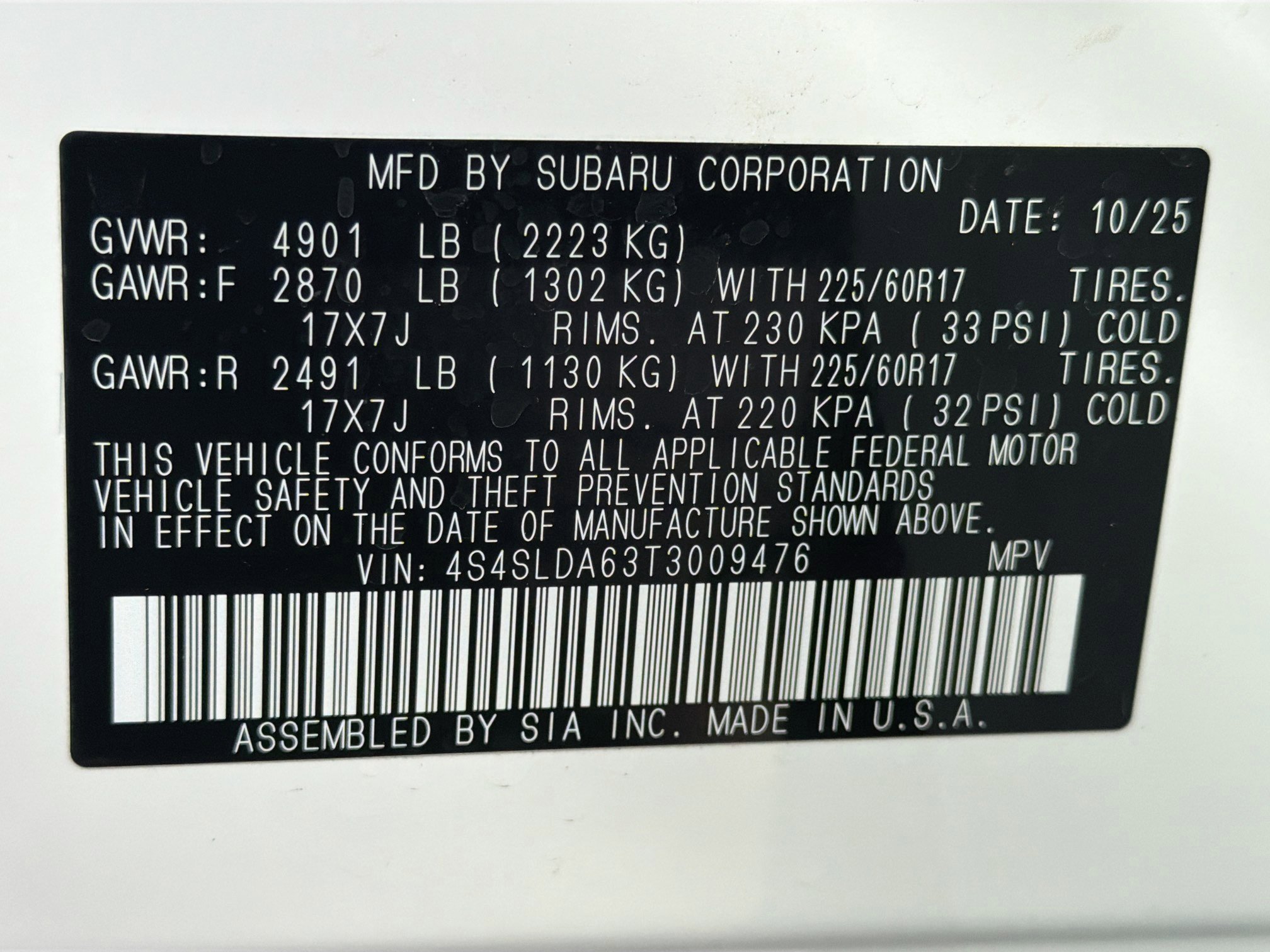 New 2026 Subaru Forester Base image 40