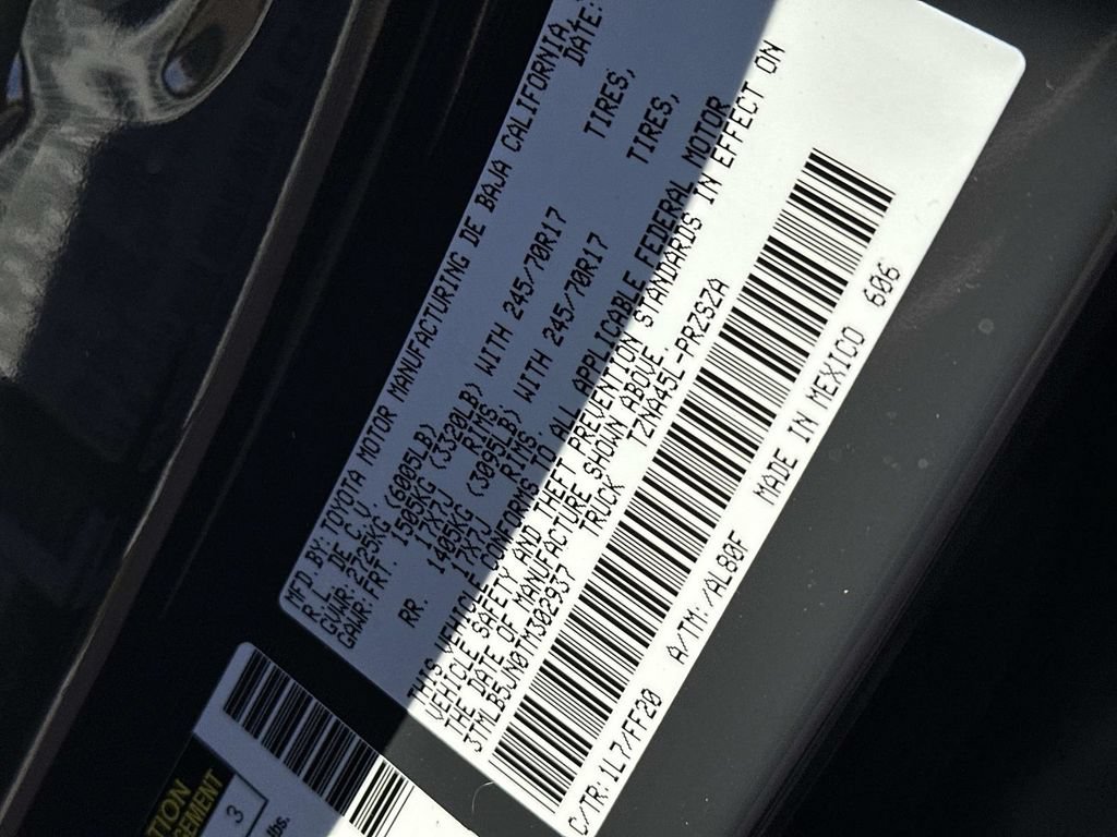 New 2026 Toyota Tacoma SR5 AWD/4WD image 17