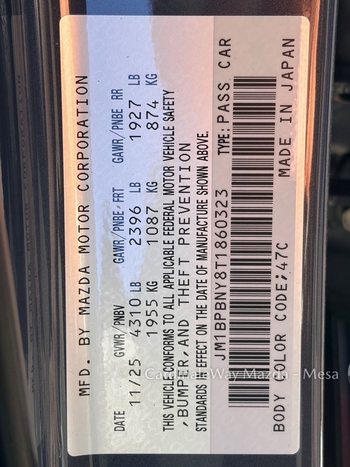 New 2026 MAZDA MAZDA3 Hatchback w/Premium Plus Pkg image 21