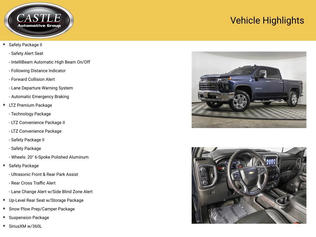 Used 2020 Chevrolet Silverado 2500 LTZ w/ LTZ Premium Package image 16