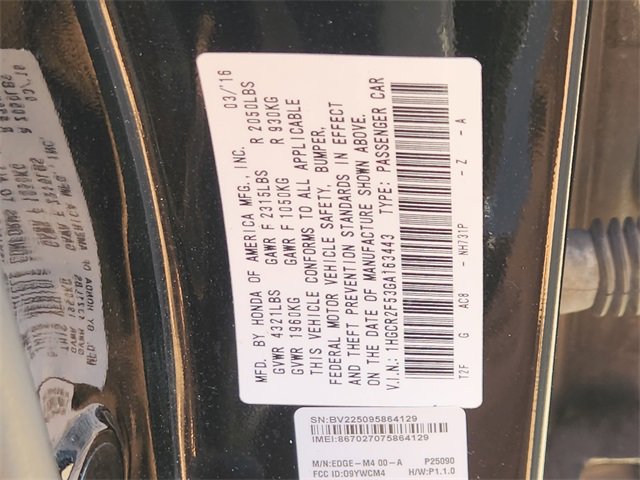 Used 2016 Honda Accord Sport image 21