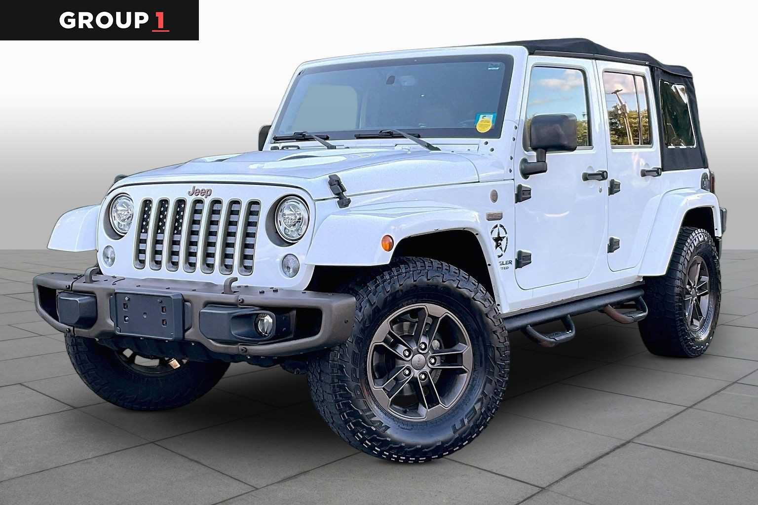 Used 2017 Jeep Wrangler Unlimited Sahara