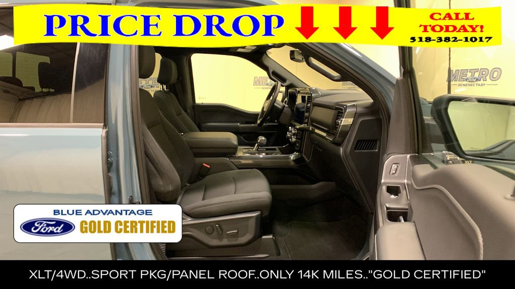 Certified 2023 Ford F150 XLT w/ Equipment Group 302A High AWD/4WD image 12