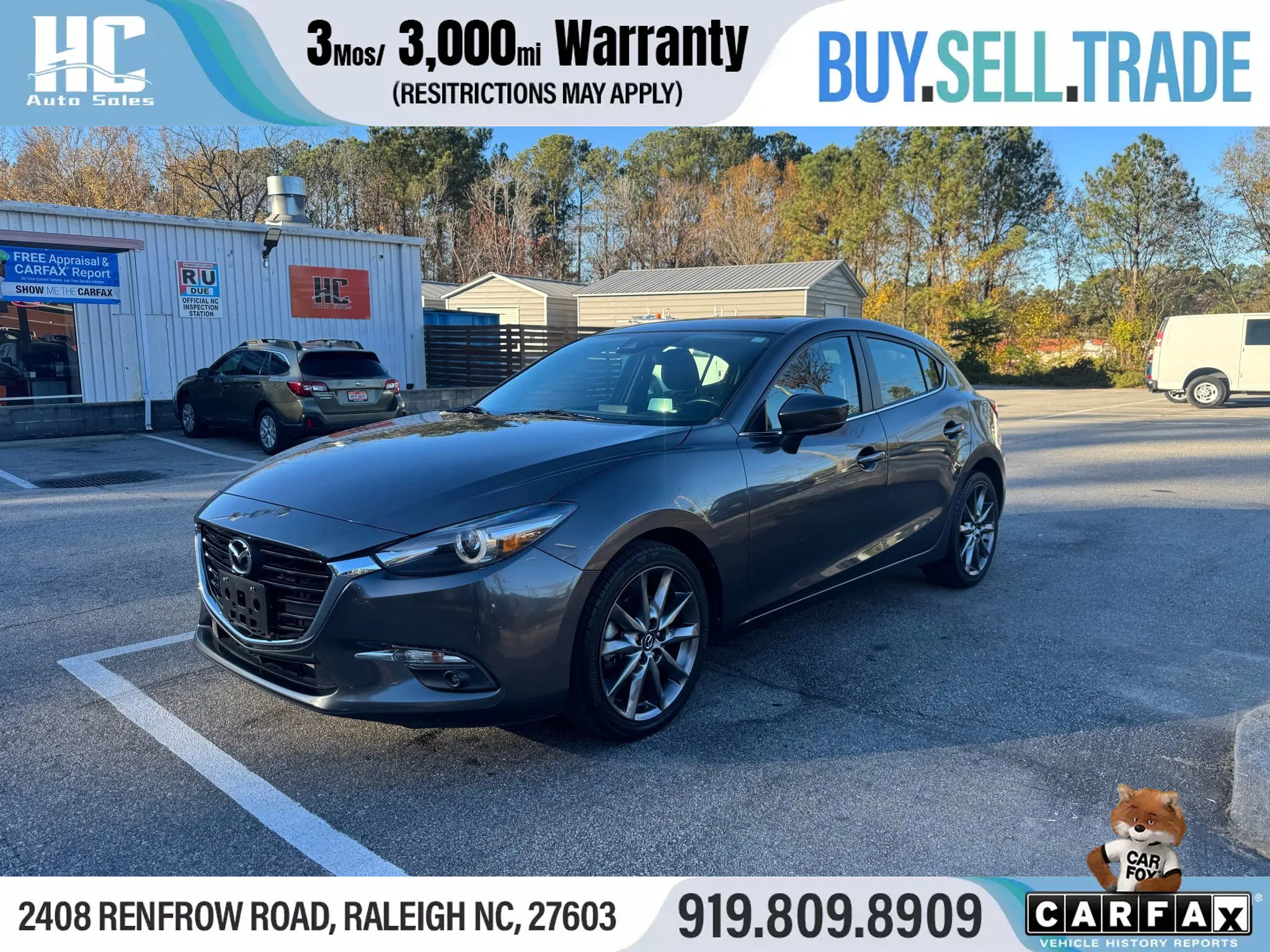 Used 2018 MAZDA MAZDA3 Grand Touring image 1
