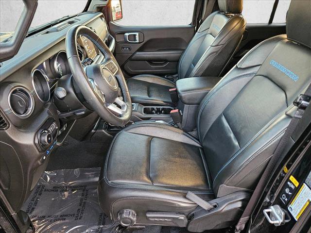 Used 2022 Jeep Wrangler Unlimited Rubicon 4xe w/ Steel Bumper Group image 16