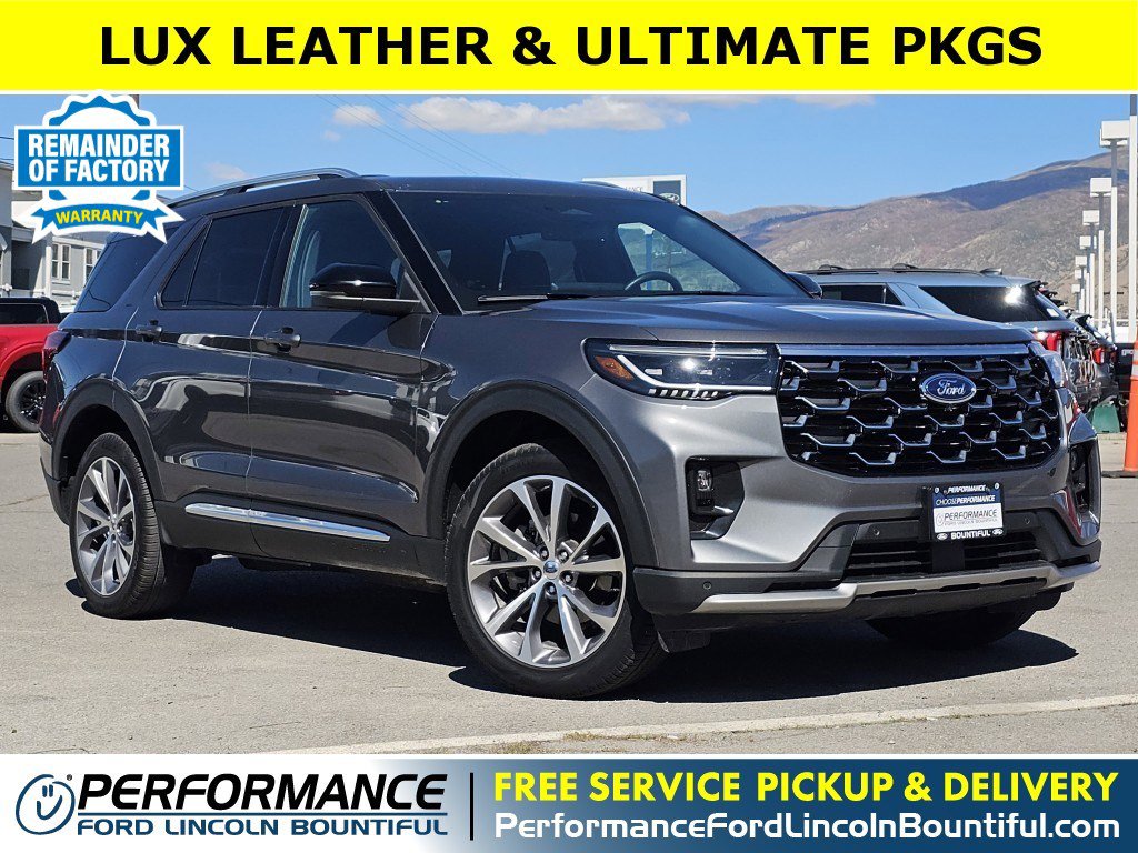 Used 2025 Ford Explorer Platinum w/ Ultimate Package