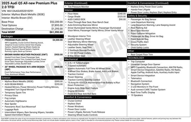 Certified 2025 Audi Q5 Premium Plus w/ Premium Plus AWD/4WD image 2