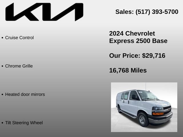 Used 2024 Chevrolet Express 2500 w/ Driver Convenience Package image 10