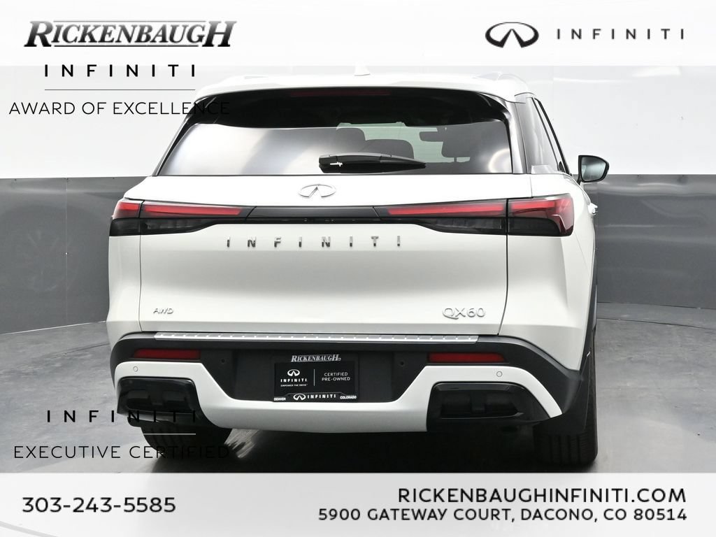 Certified 2023 INFINITI QX60 Luxe w/ Cargo Package AWD/4WD image 6