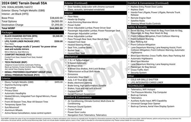 Certified 2024 GMC Terrain Denali w/ Black Diamond Edition AWD/4WD image 6