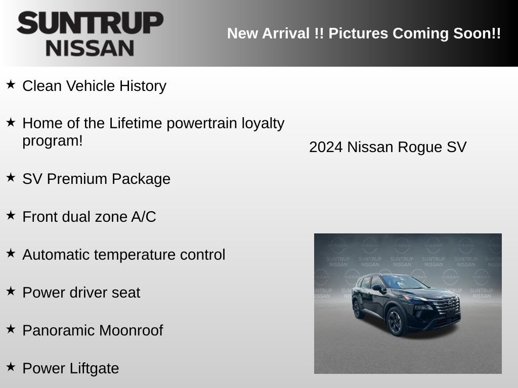 Used 2024 Nissan Rogue SV w/ SV Premium Package FWD image 6