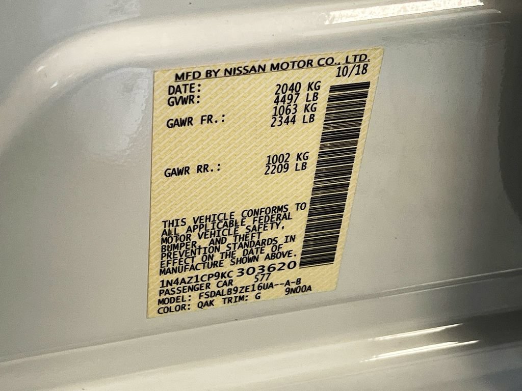 Used 2019 Nissan Leaf S w/ S Charge Package FWD image 29
