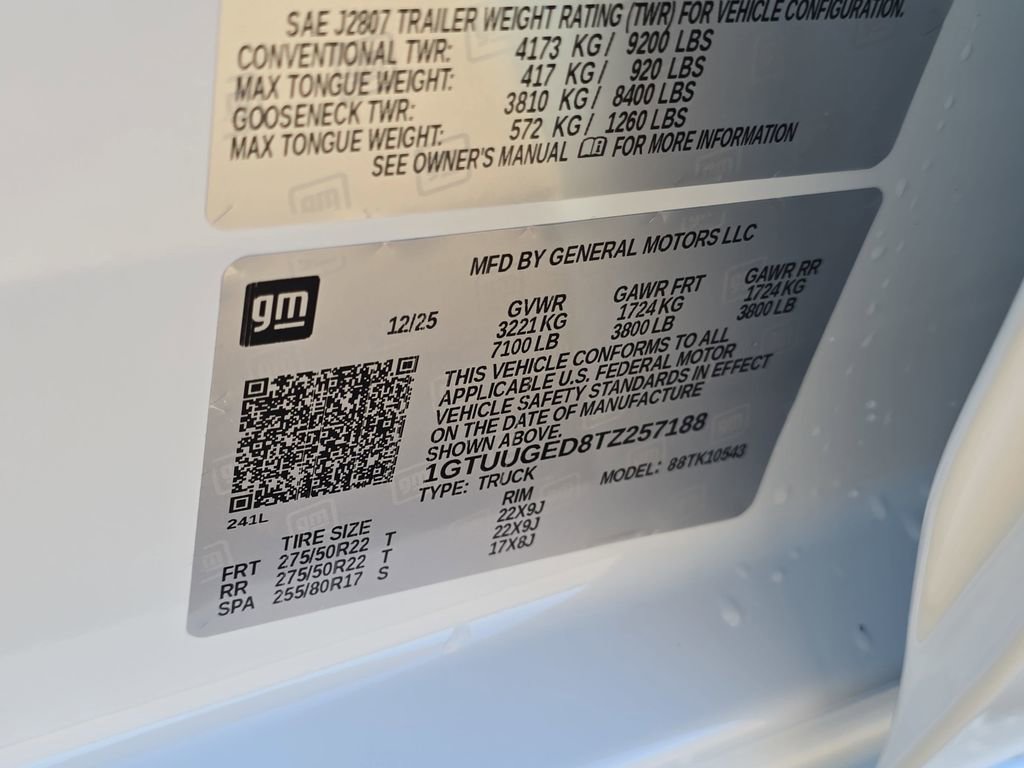 New 2026 GMC Sierra 1500 Denali w/ Denali Reserve Package AWD/4WD image 36