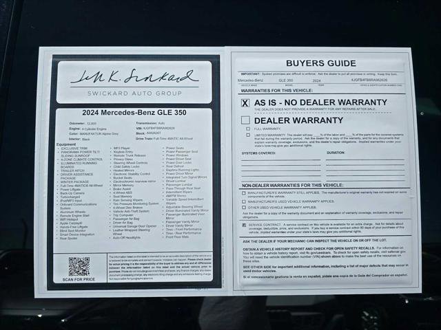 Used 2024 Mercedes-Benz GLE 350 4MATIC image 19