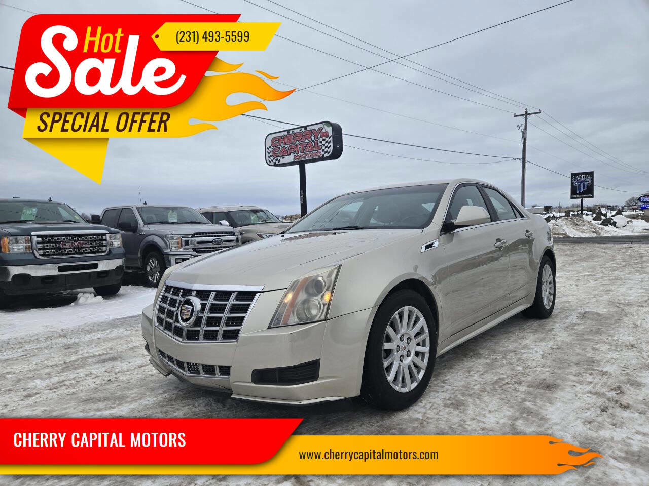 Used 2013 Cadillac CTS Luxury w/ Wood Trim Package image 1