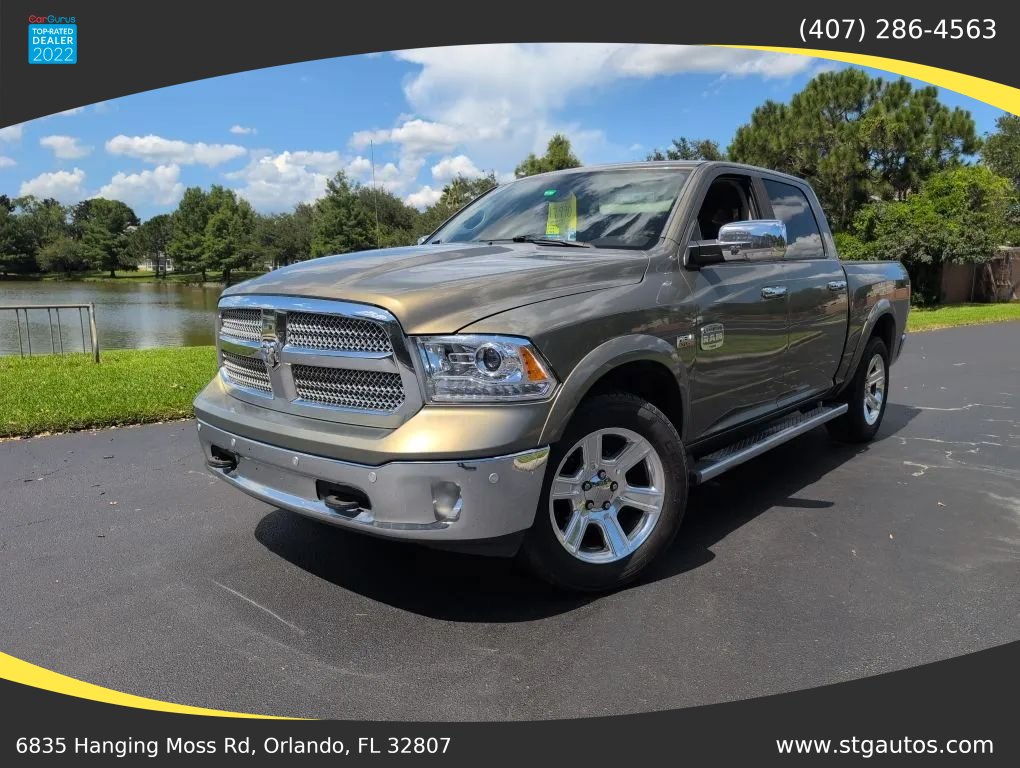 Used 2014 RAM 1500 Laramie Longhorn w/ Convenience Group AWD/4WD image 1