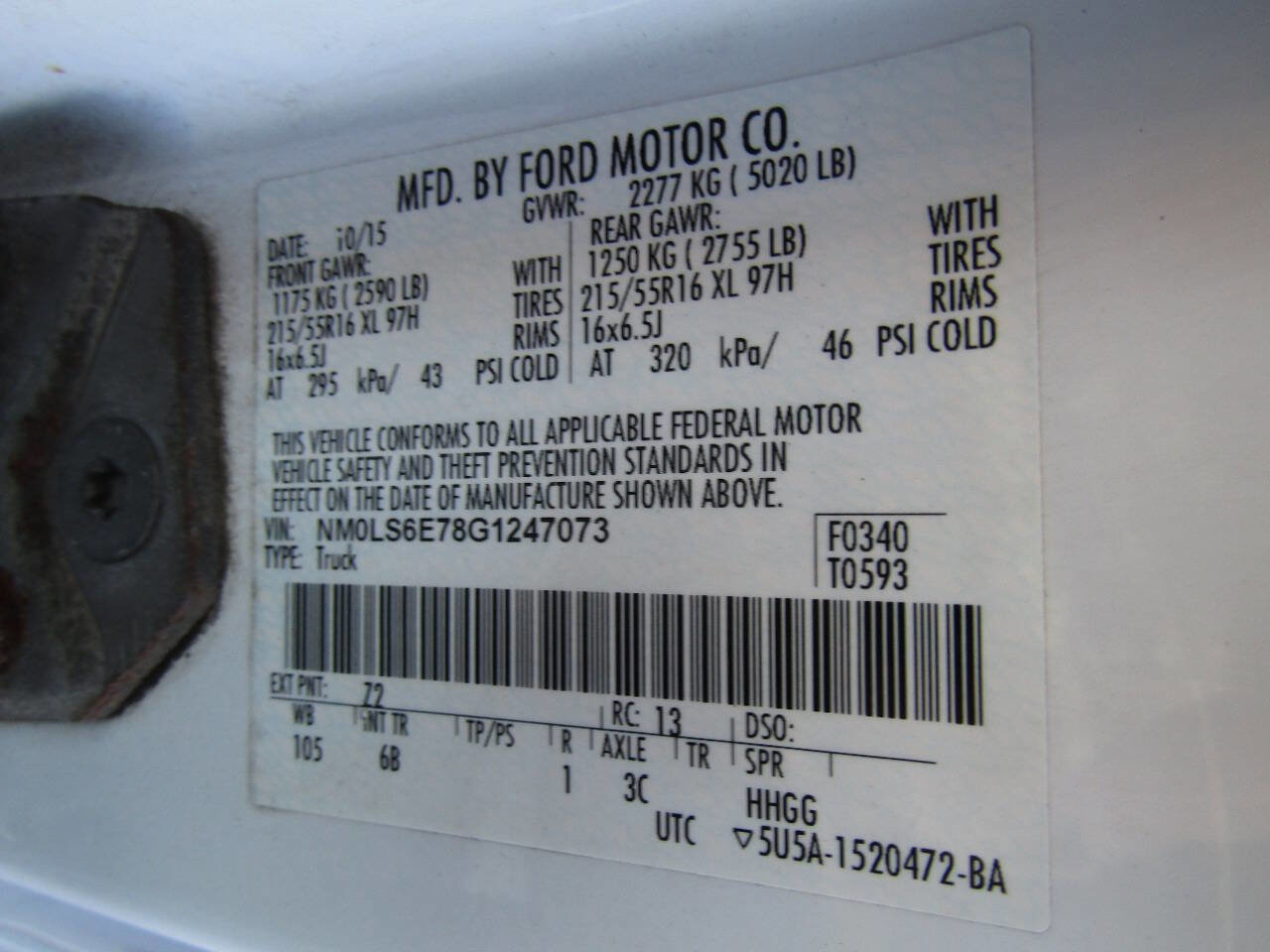 Used 2016 Ford Transit Connect XL image 15