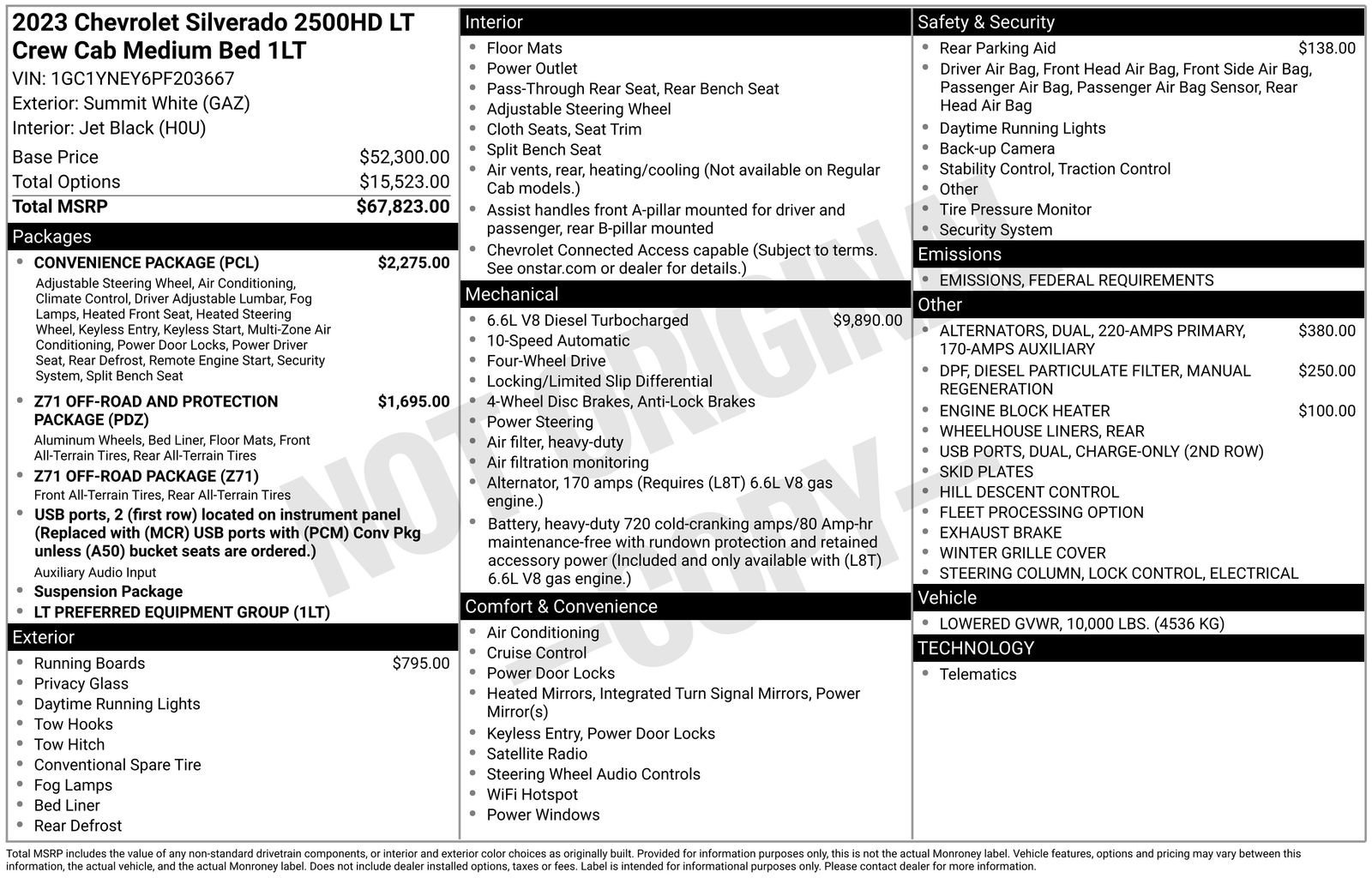 Used 2023 Chevrolet Silverado 2500 LT w/ Convenience Package image 5