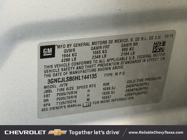 Used 2017 Chevrolet Trax LT FWD image 31