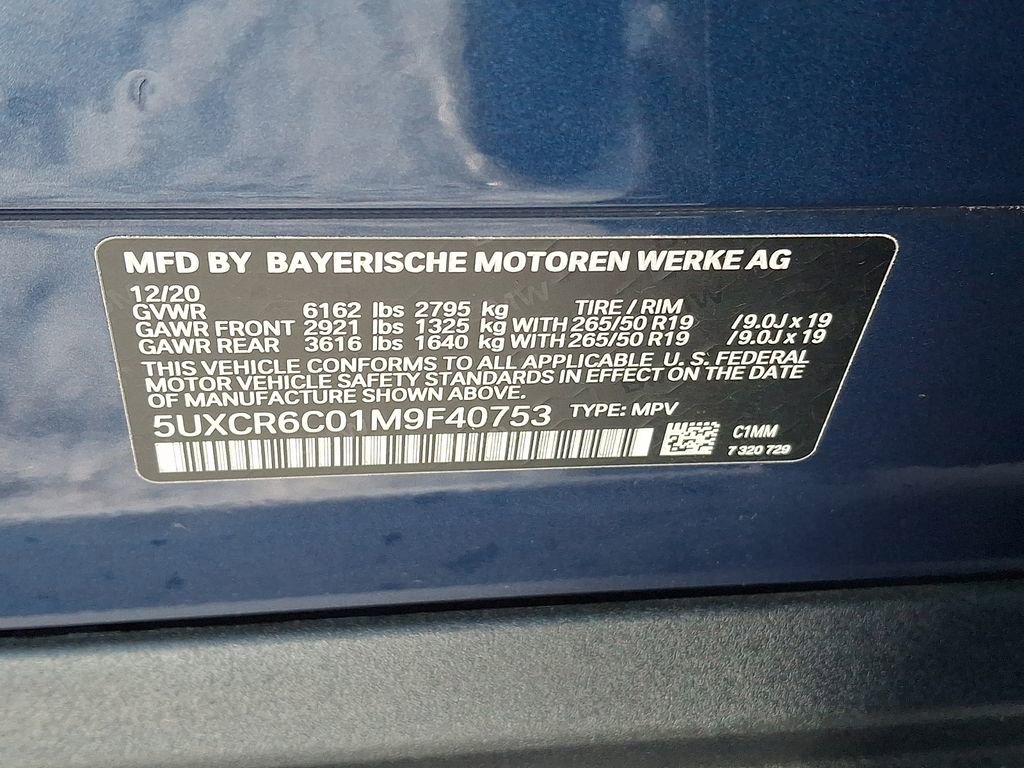 Used 2021 BMW X5 xDrive40i w/ Convenience Package image 25