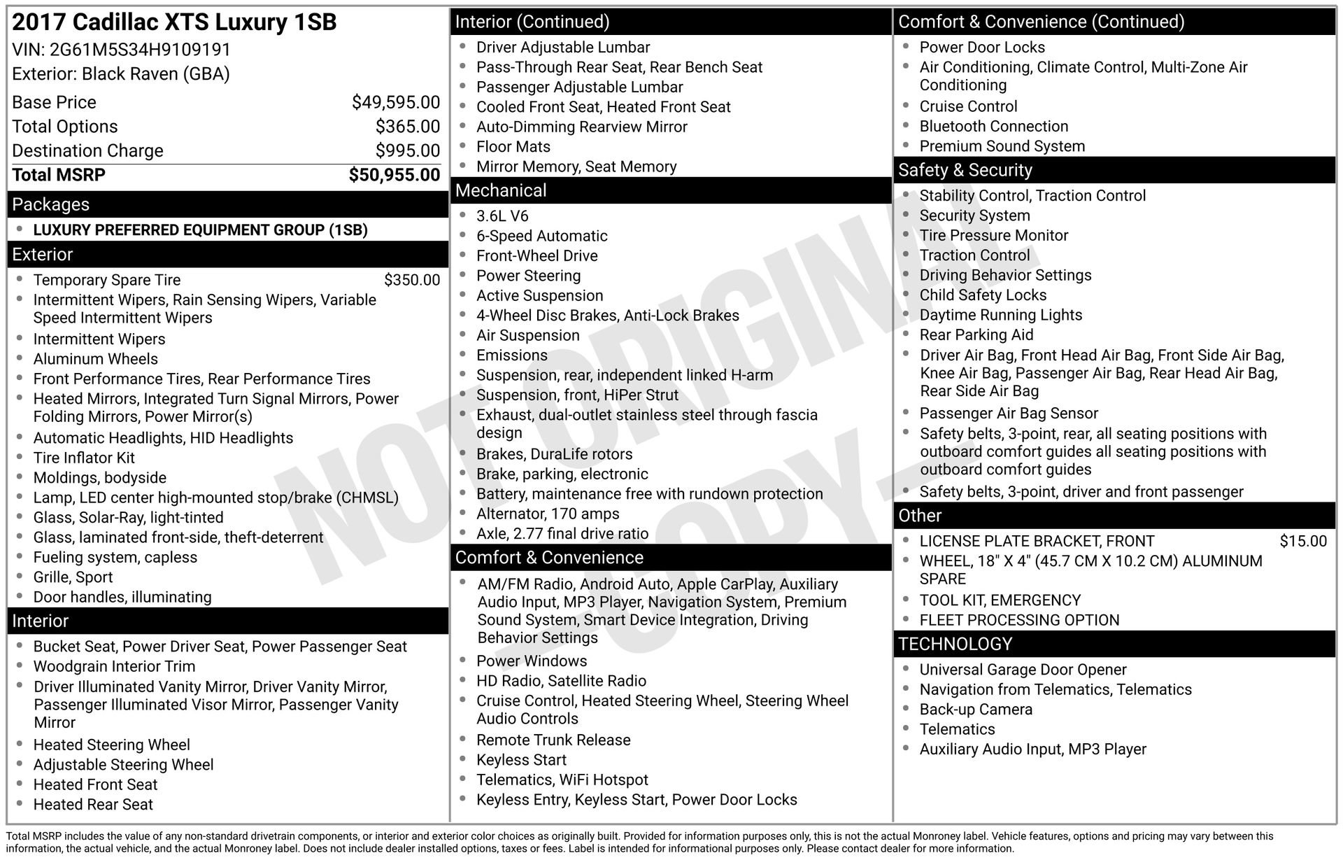Used 2017 Cadillac XTS Luxury image 3