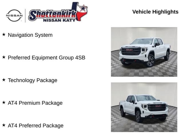 Used 2024 GMC Sierra 1500 AT4 w/ Technology Package AWD/4WD image 6