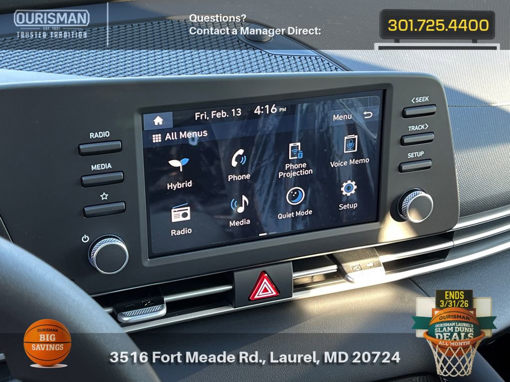 New 2026 Hyundai Elantra Blue image 13