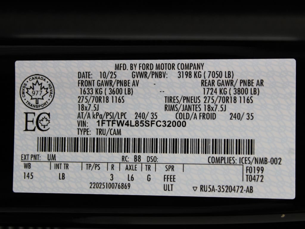 Used 2025 Ford F150 Tremor AWD/4WD image 77