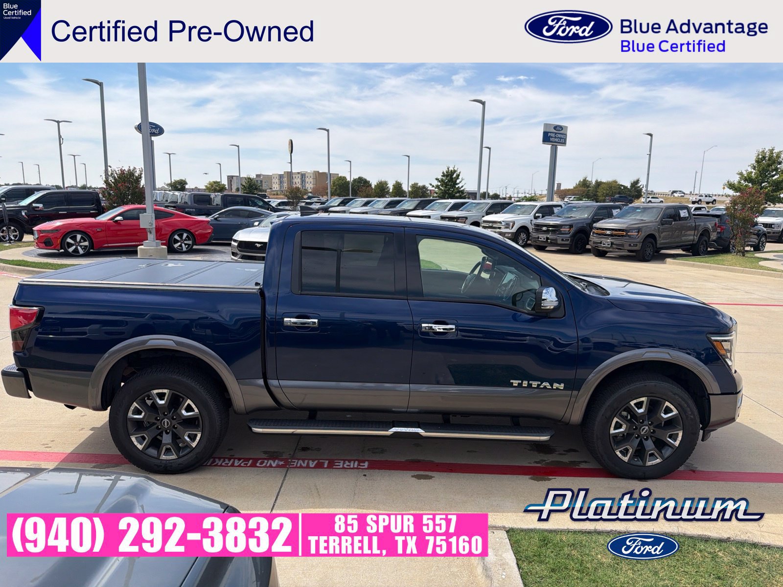 Used 2023 Nissan Titan Platinum Reserve w/ Moonroof Package AWD/4WD image 27