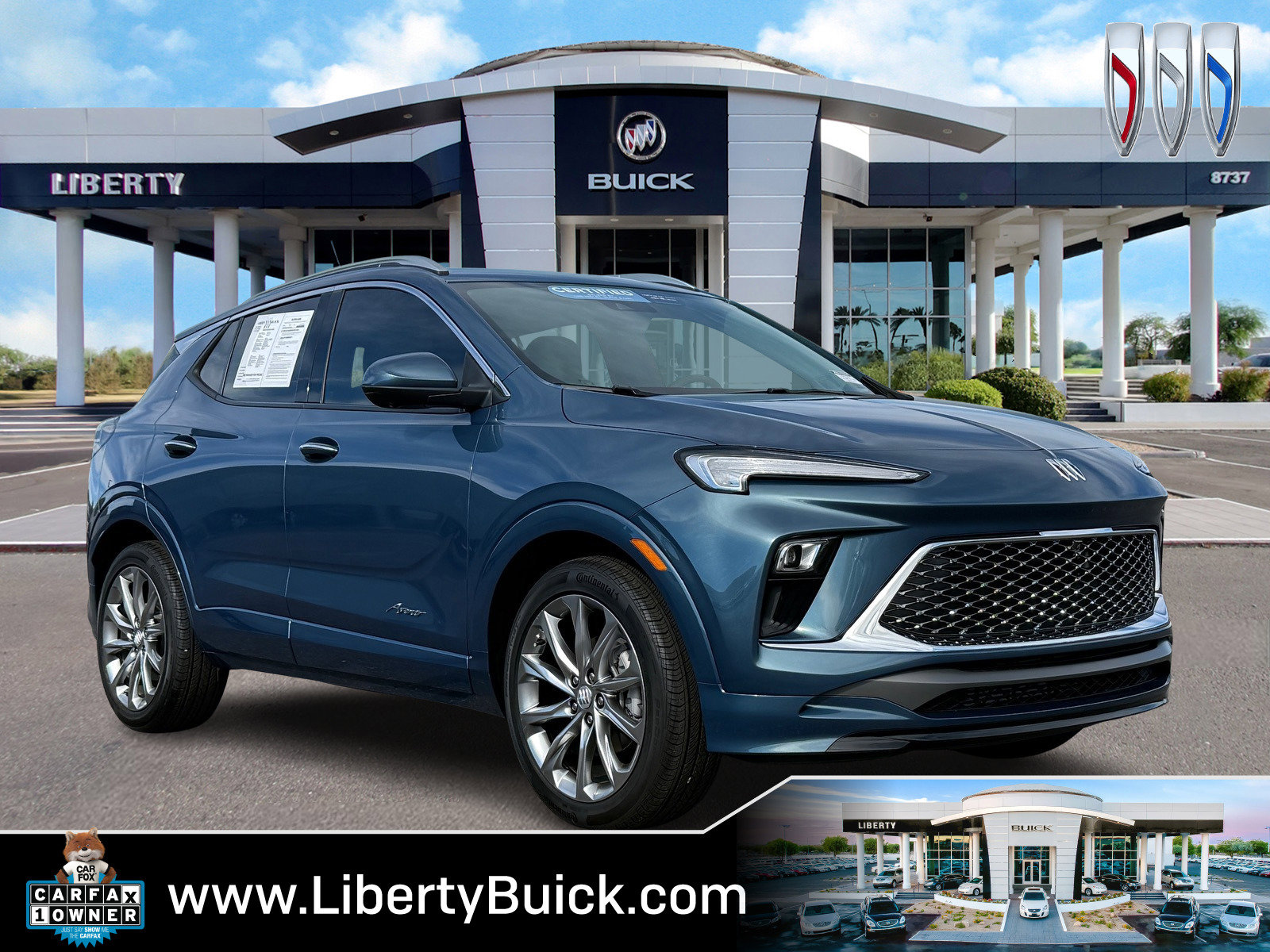 Certified 2024 Buick Encore GX Avenir w/ Avenir Technology Package image 1