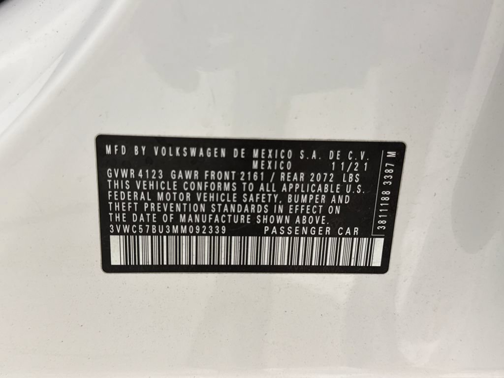 Used 2021 Volkswagen Jetta SE w/ SE Cold Weather Package FWD image 27
