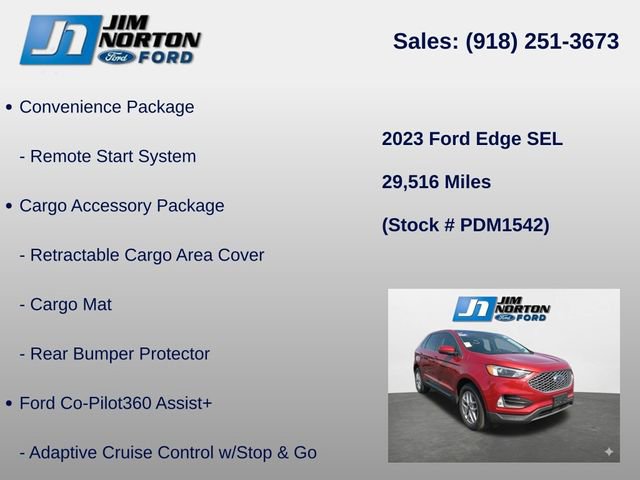 Used 2023 Ford Edge SEL w/ Convenience Package image 14