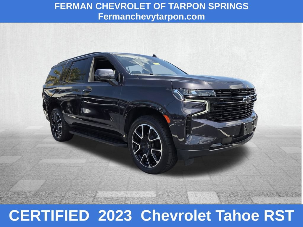 Certified 2023 Chevrolet Tahoe RST w/ Luxury Package AWD/4WD video 1