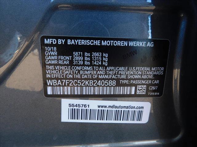 Used 2019 BMW 750i xDrive w/ Executive Package image 28