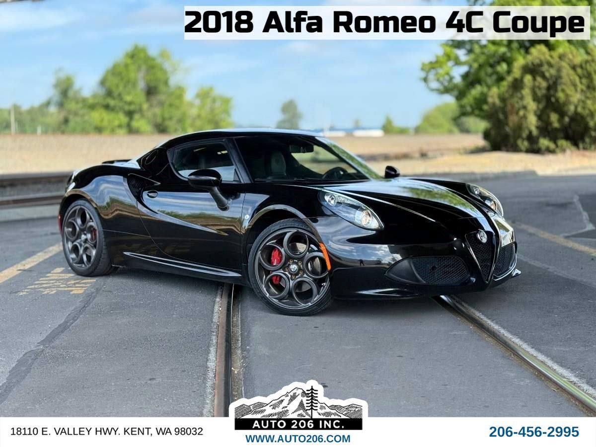 Used 2018 Alfa Romeo 4C Coupe w/ Convenience Group - Coupe RWD image 1