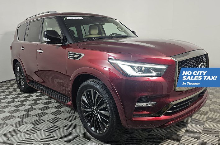 Used 2021 INFINITI QX80 Premium Select w/ Cargo Package